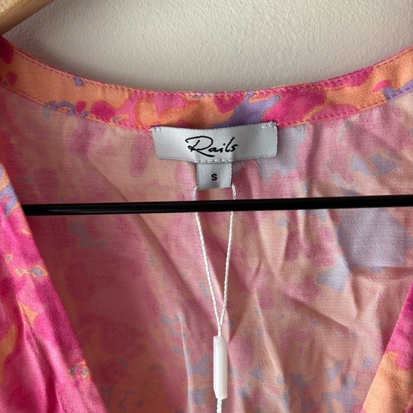 Rails Tara Dress Floral Mini Sz S - Picture 8 of 8